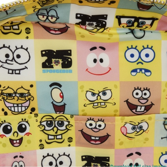 Loungefly x Nickelodeon SpongeBob SquarePants Sequin Backpack Bag Anniversary main image 4